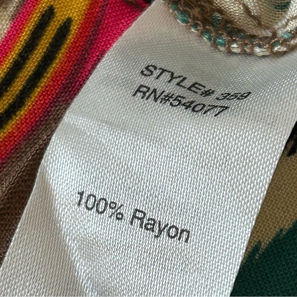 Cabi Colorful Patterned Women's Skirt L - Picture 6 of 9